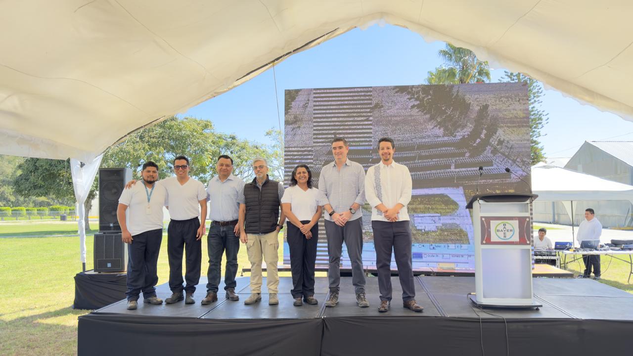 Bayer impulsa la sostenibilidad con nueva planta solar en su sitio de producción de semillas en Chiapas