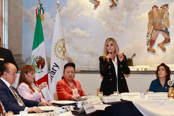 Marisela Morales lidera transformación institucional en Club Rotary