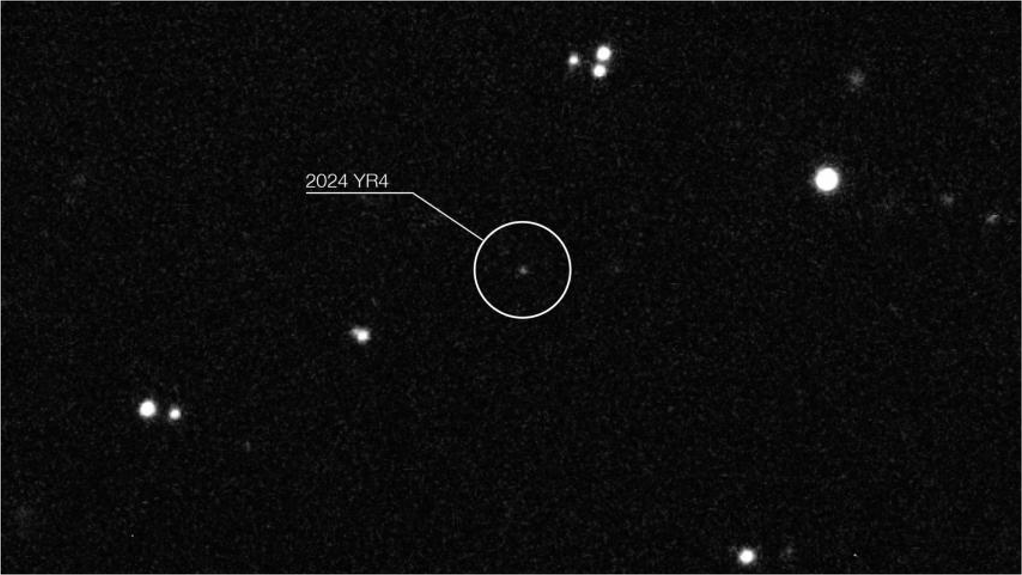 El asteroide 2024 YR4 ya no amenaza a la Tierra, pero podría impactar la Luna
