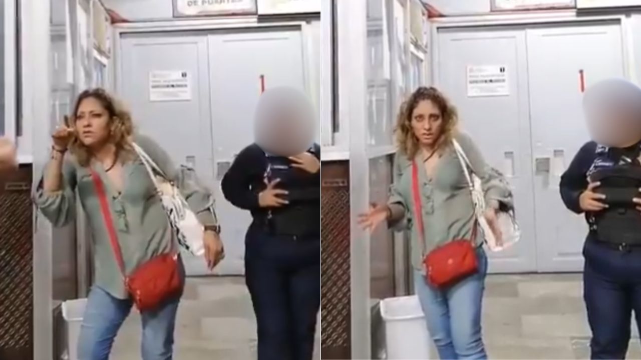 Metro con “cero tolerancia”: suspenden a jefa de estación por altercado en estado inconveniente