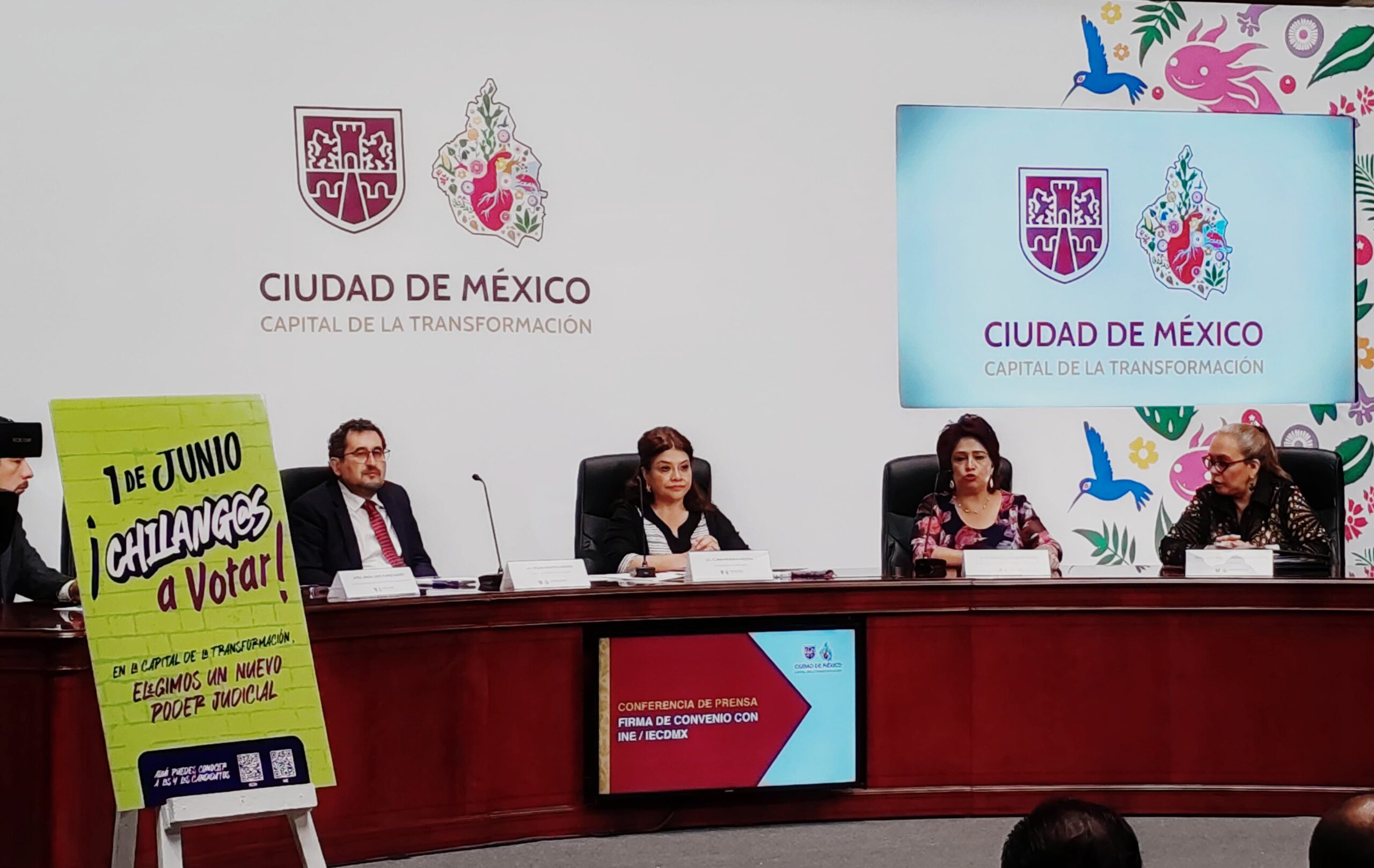 ¡A votar con confianza! Gobierno de CDMX protegerá jornada electoral del 1 de junio