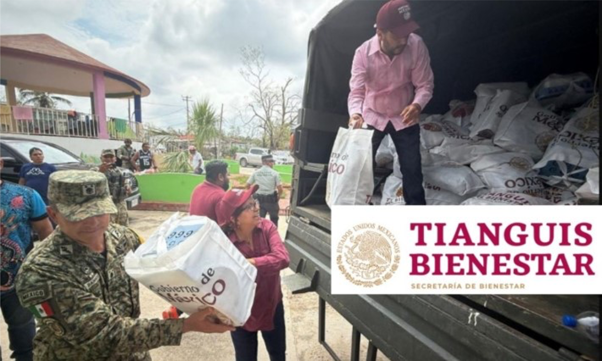El Tianguis del Bienestar reparte ropa y electrodomésticos gratis en Guerrero y Oaxaca