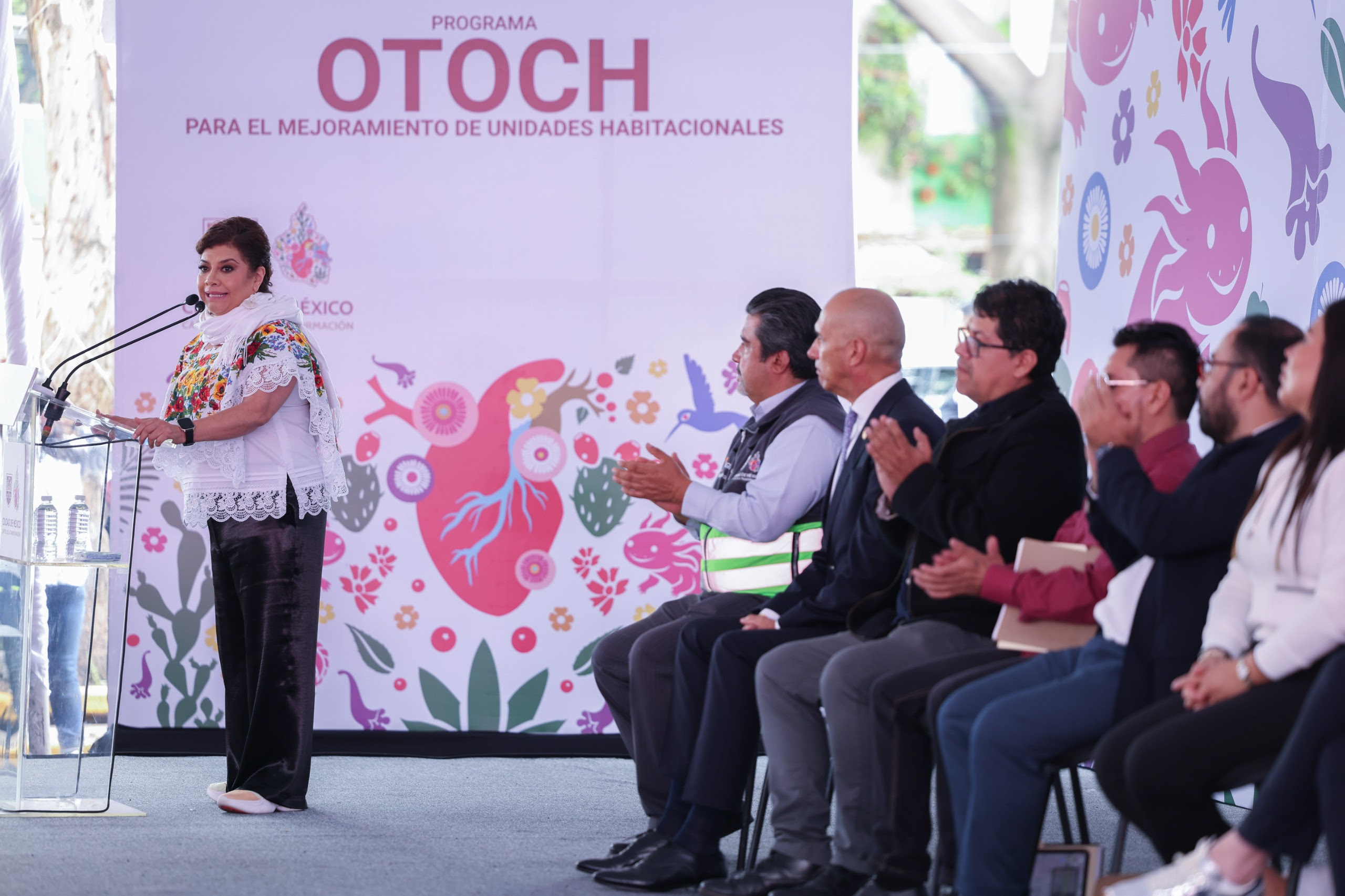 Clara Brugada destina 600 mdp para transformar 1,200 unidades habitacionales en CDMX