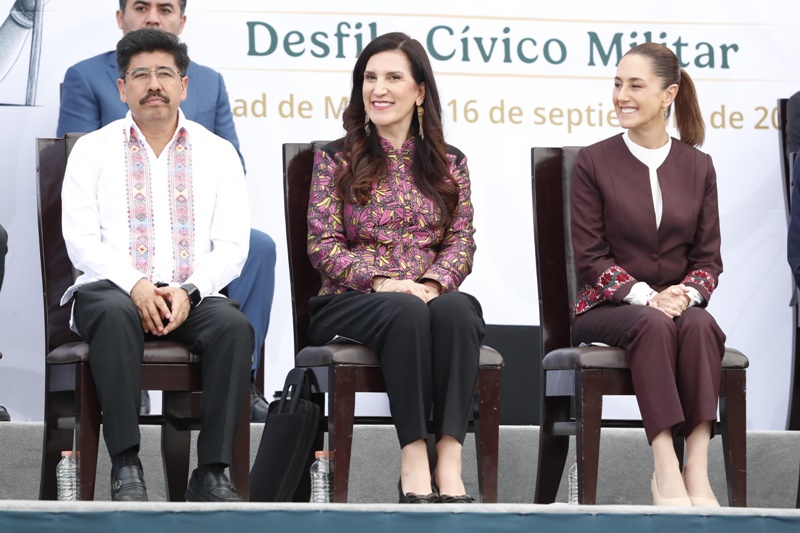 México presume pluralidad en el Desfile Cívico Militar