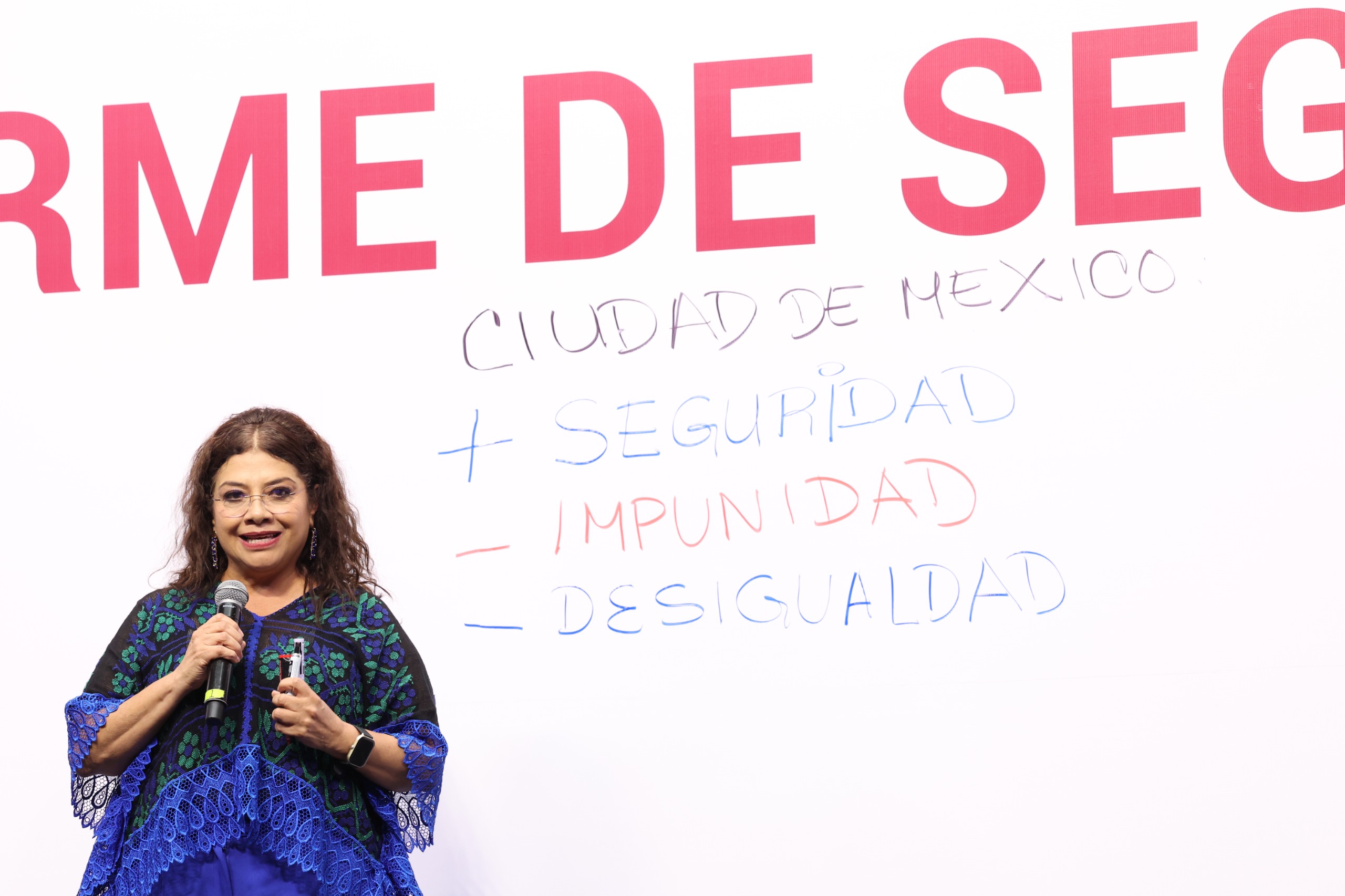 Clara Brugada anuncia mes histórico: agosto de 2025, el más seguro en la ciudad