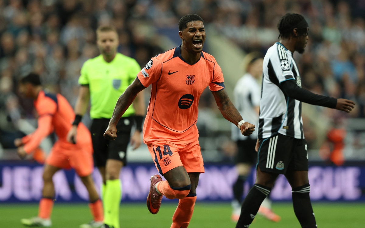 Rashford brilla con doblete y da al Barcelona un triunfo clave en St. James’ Park