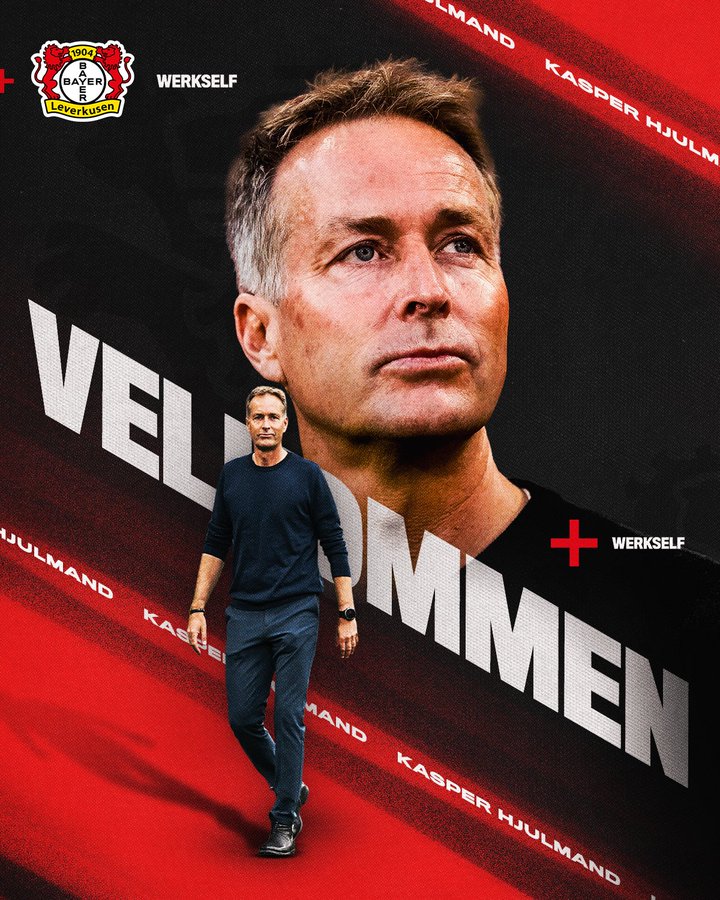Kasper Hjulmand, nueva apuesta en el banquillo del Bayer Leverkusen