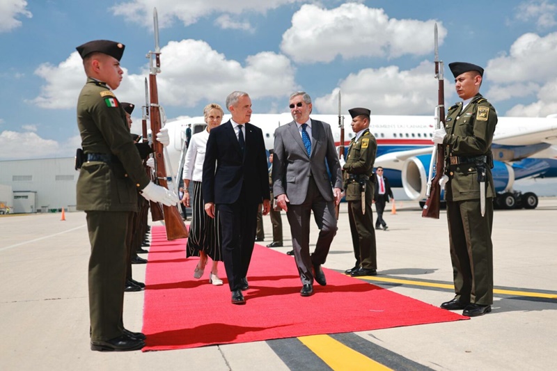 Canadá refuerza lazos con México en visita de Mark Carney