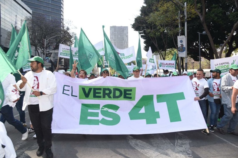 Sheinbaum enfría amenaza del Verde rumbo a 2027
