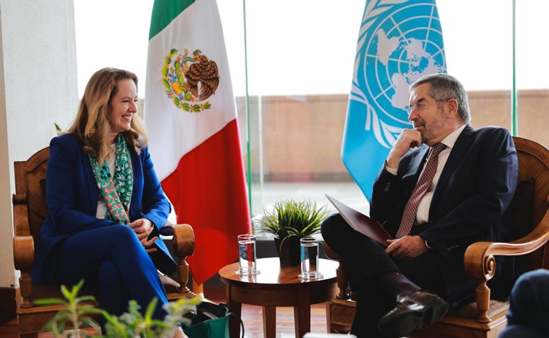 México y OIM refuerzan apoyo a migrantes