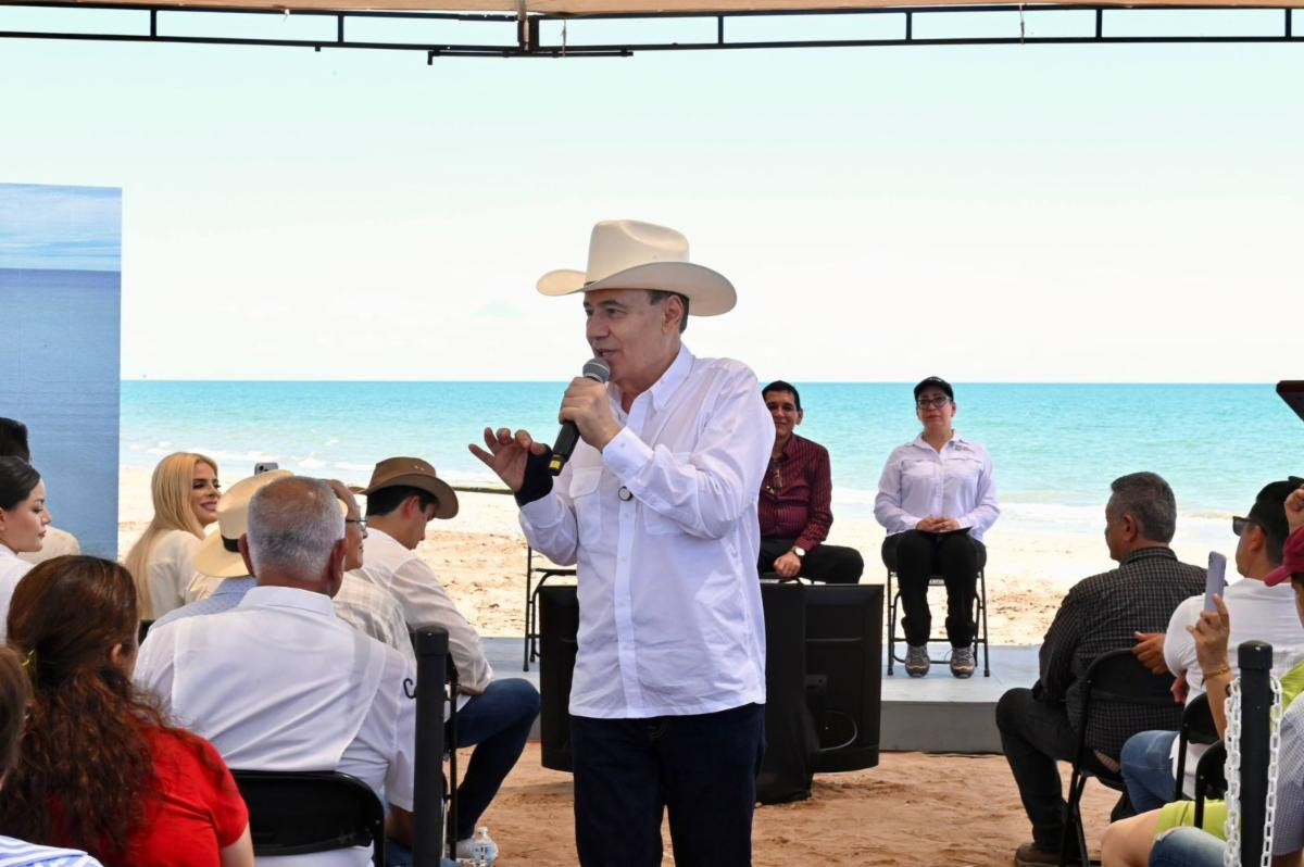 De playas a inversión histórica: Durazo proyecta malecones modernos en el sur de Sonora