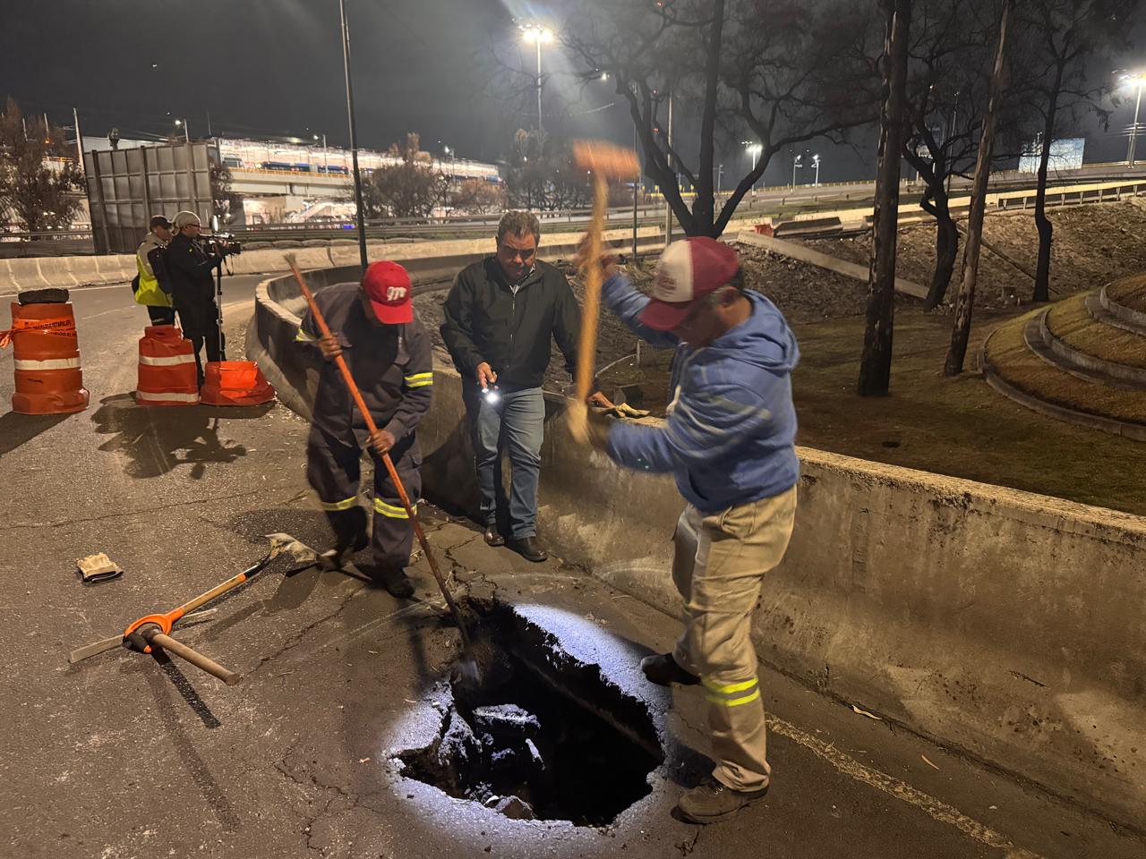 Gobierno capitalino responde a grieta en Puente de la Concordia y descarta socavón
