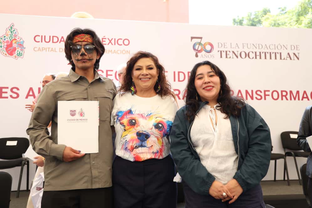 Juventud en acción: 250 iniciativas comunitarias reciben respaldo de la Jefa de Gobierno