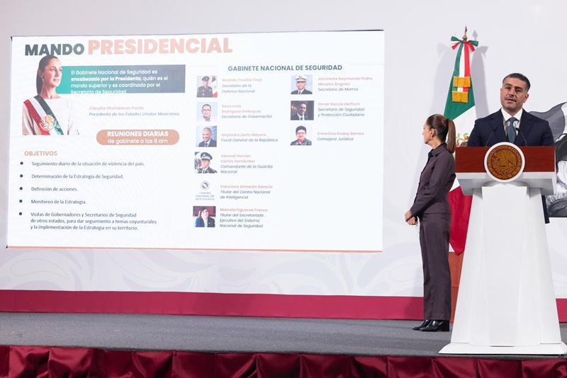 Logran detener a 34 mil personas en el primer año de la aplicación de la Estrategia Nacional de Seguridad: Harfuch