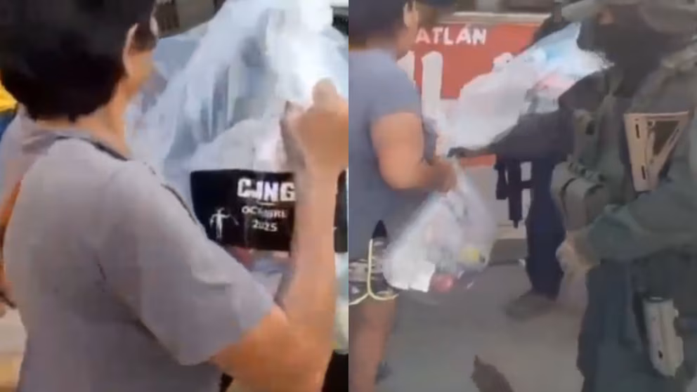 Sheinbaum alerta sobre videos de CJNG entregando despensas y reitera ayuda oficial