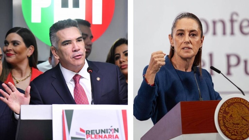 Sheinbaum defiende expropiación a Alejandro Moreno