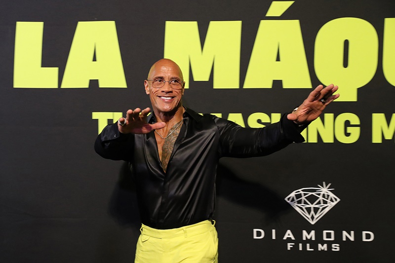 Dwayne Johnson enciende México con la premiere de The Smashing Machine