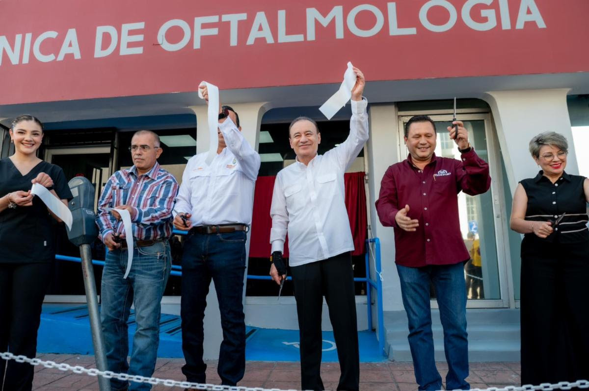 Salud que se ve: Gobernador Durazo inaugura moderna clínica oftalmológica en Sonora