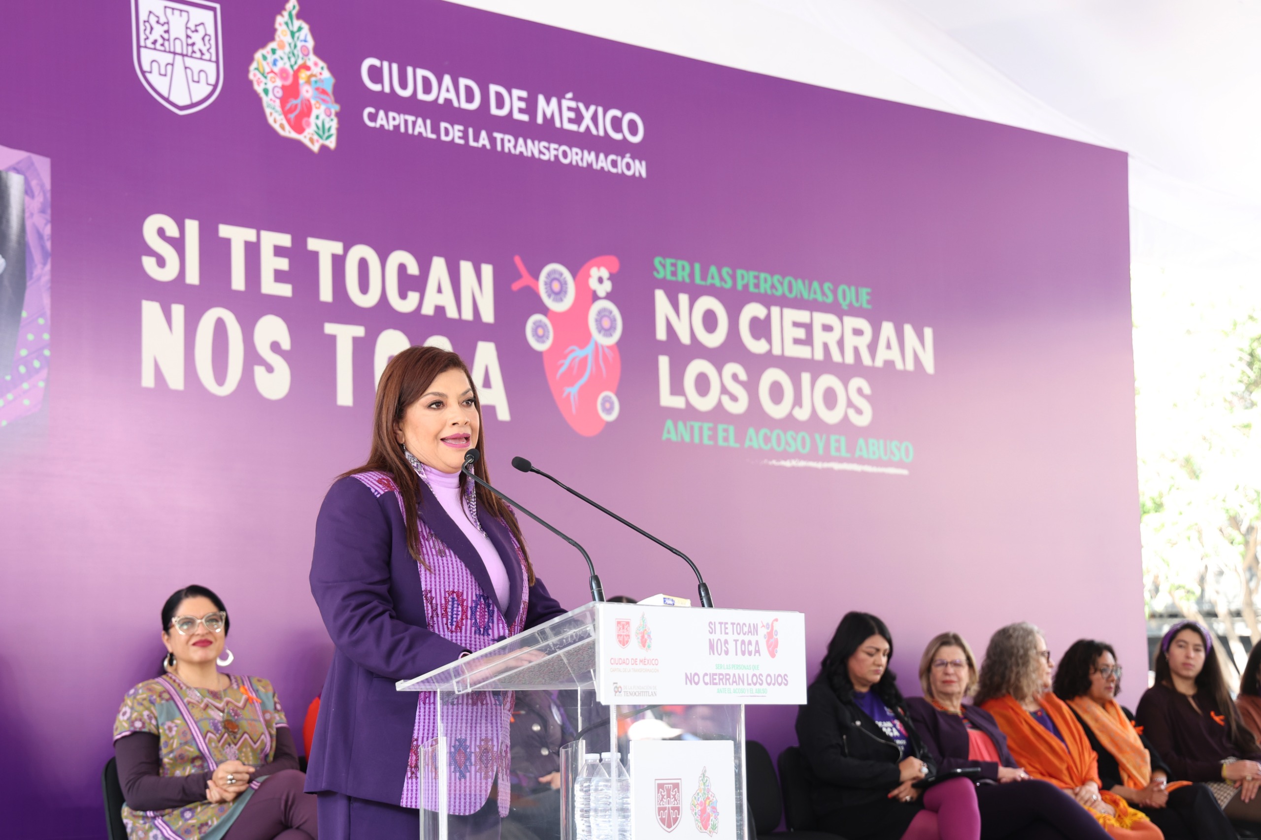 Brugada respalda la marcha del 25N y lanza campaña “Si te tocan, nos toca” contra la violencia de género