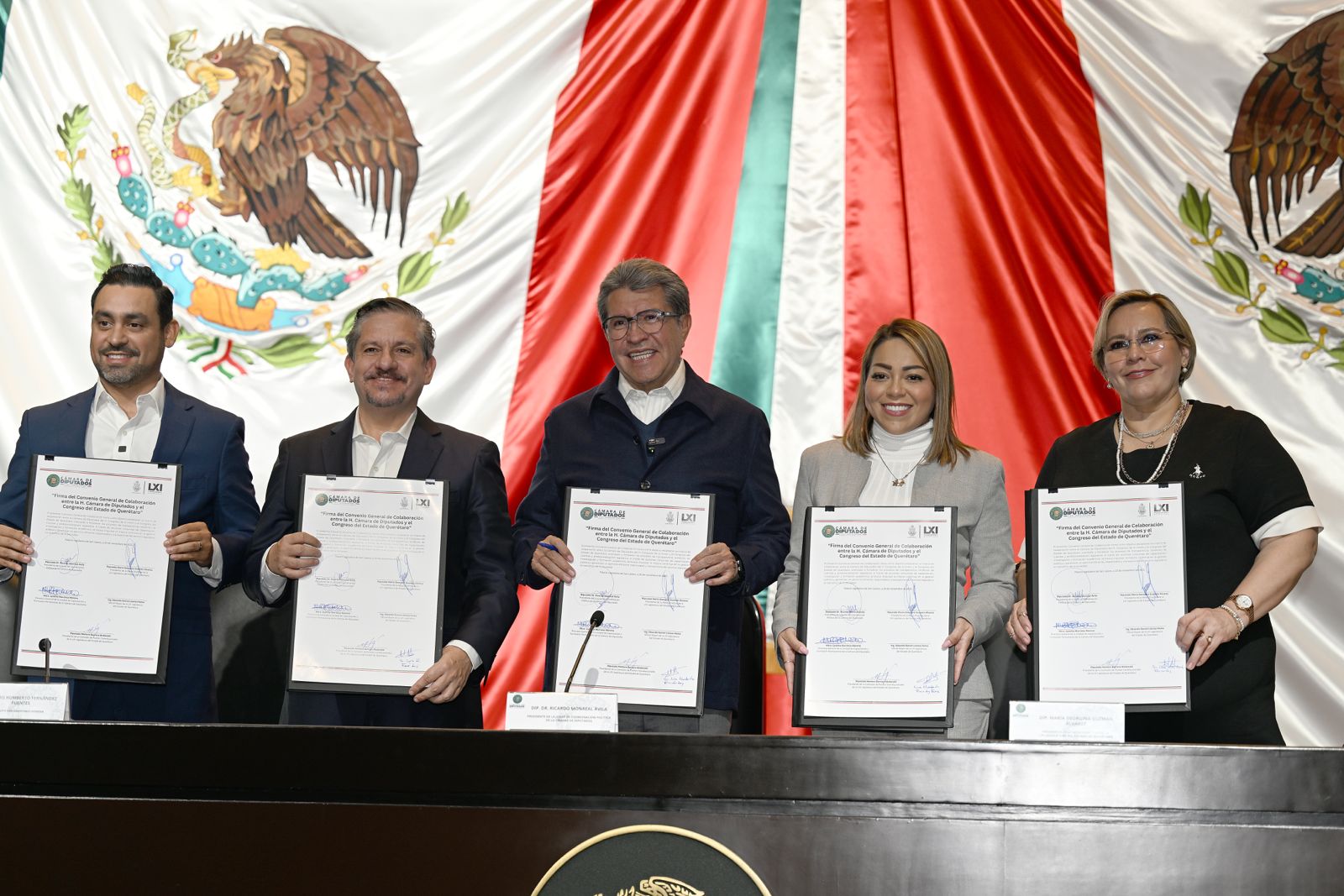 Un convenio para fortalecer el trabajo legislativo entre San Lázaro y Querétaro