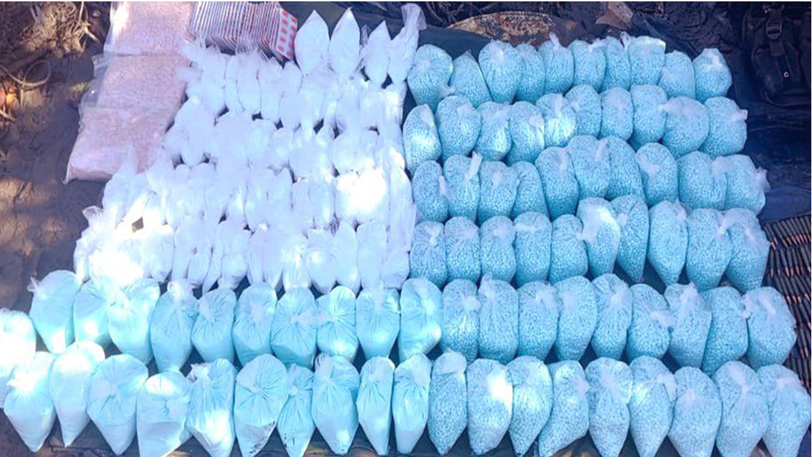 Sinaloa, Baja California y Sonora lideran los decomisos de fentanilo y metanfetamina en México