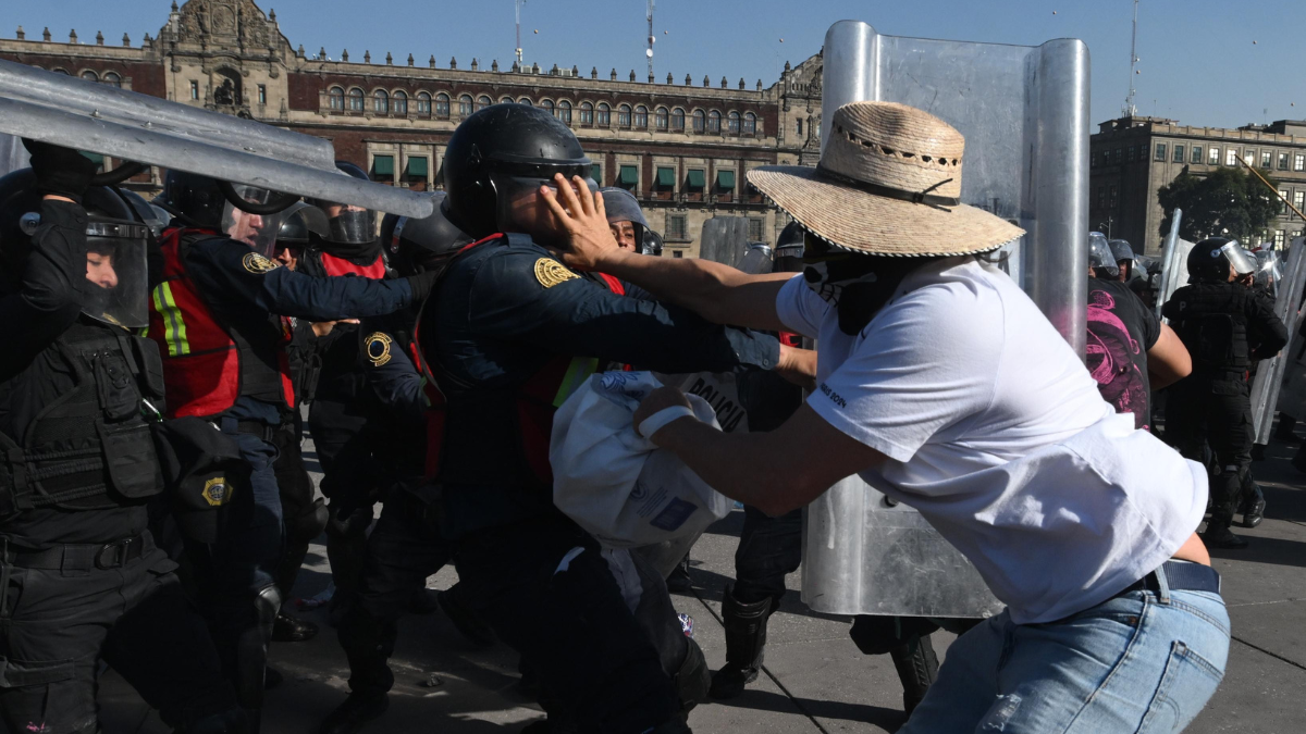 Vinculan a proceso a cinco detenidos por disturbios en marcha de la Generación Z en CDMX