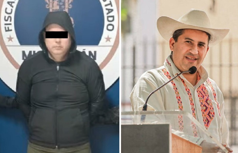 Cae autor intelectual del asesinato del alcalde de Uruapan