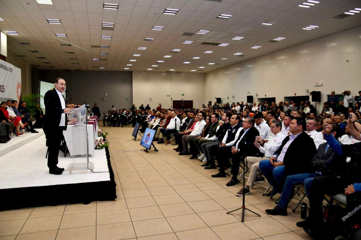 Reconoce CTM a Durazo: Sonora, primer lugar nacional en resolución de conflictos laborales