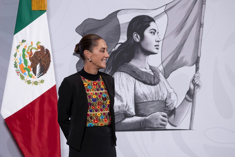 Sheinbaum descarta crisis y llama a celebrar siete años de la 4T