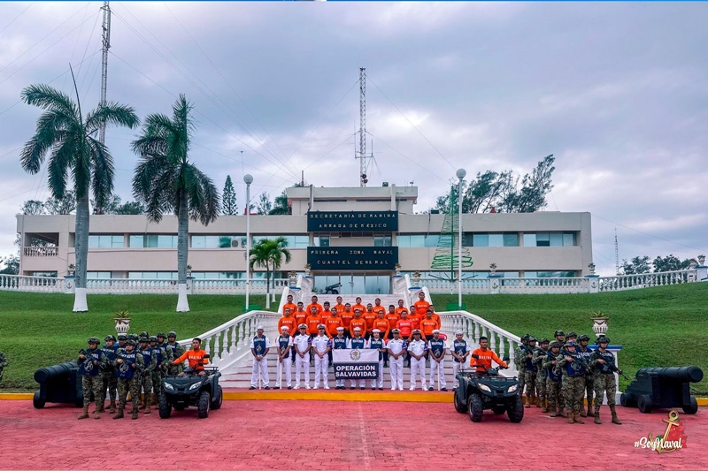 Marina despliega operativo nacional para cuidar vacaciones de invierno