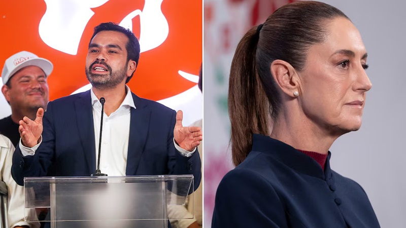 Reforma electoral abre choque entre Sheinbaum y Máynez por plurinominales