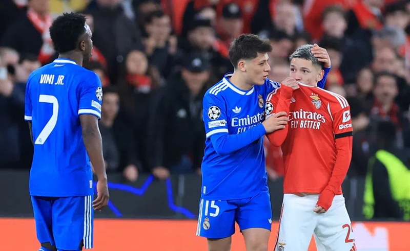 Gianluca Prestianni suspendido por UEFA tras incidente con Vinícius