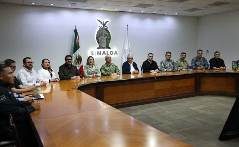 Rocha y Harfuch ajustan estrategia de seguridad ante violencia en Sinaloa