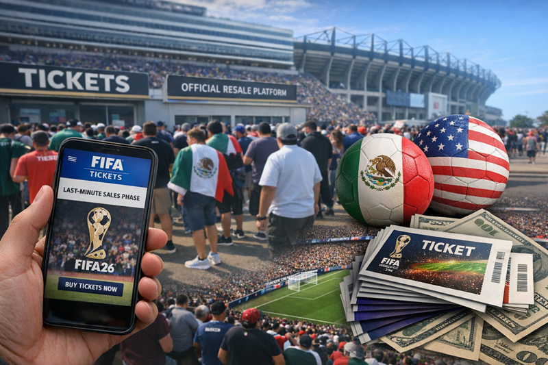 FIFA anuncia última venta de boletos para Mundial 2026