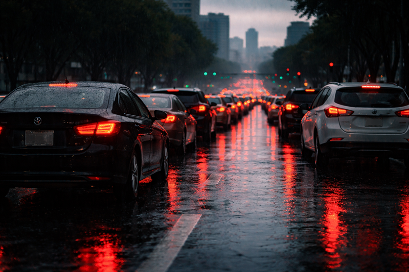 Lluvias y protocolo de seguridad ralentizan movilidad y Metro en CDMX