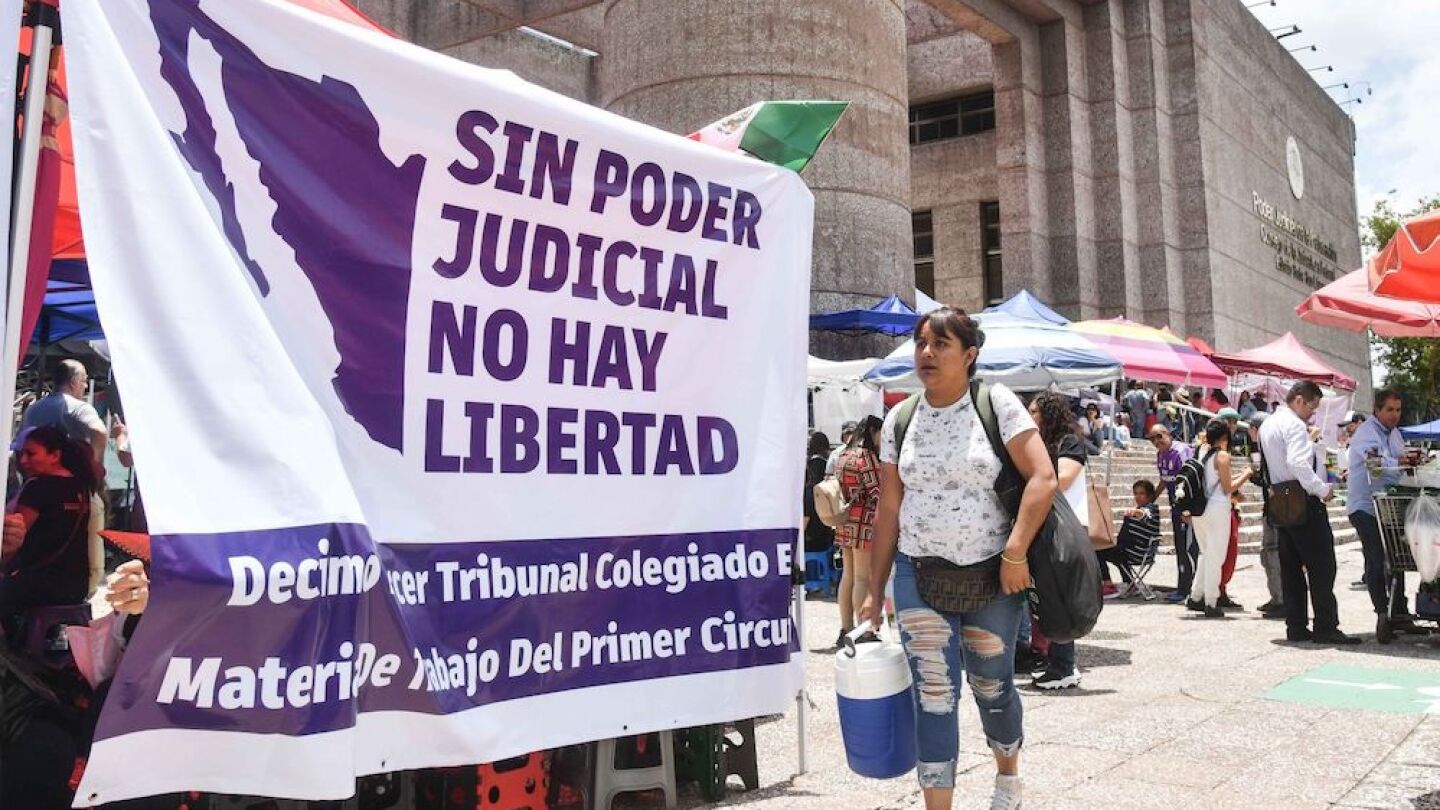 CDMX: protestas ponen contra las cuerdas al Poder Judicial por pagos y sentencias