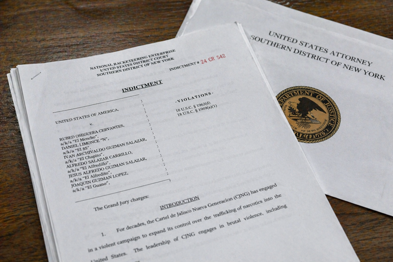 Acusan a Gobernador de Sinaloa y 9 funcionarios por narcotráfico en EE.UU.