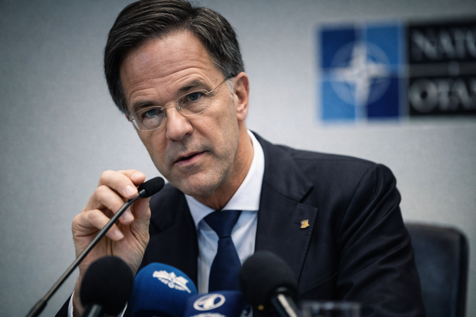 Rutte confirma negativa de OTAN ante EEUU por conflicto en Irán