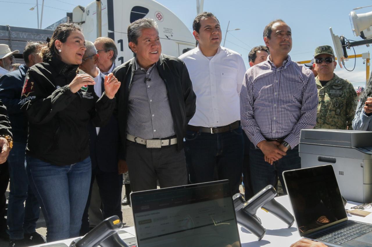 Zacatecas despliega 113 arcos de vigilancia vehicular y se coloca a la vanguardia en seguridad tecnológica