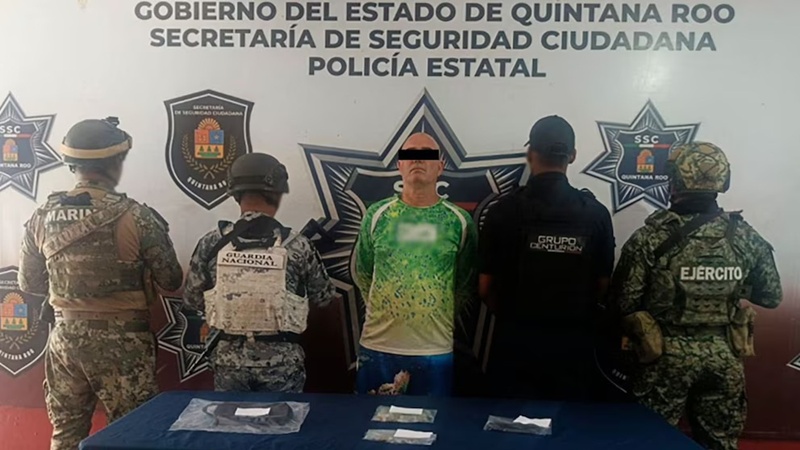 Fuerzas federales capturan en Quintana Roo a operador de Mafia Cubano-Americana