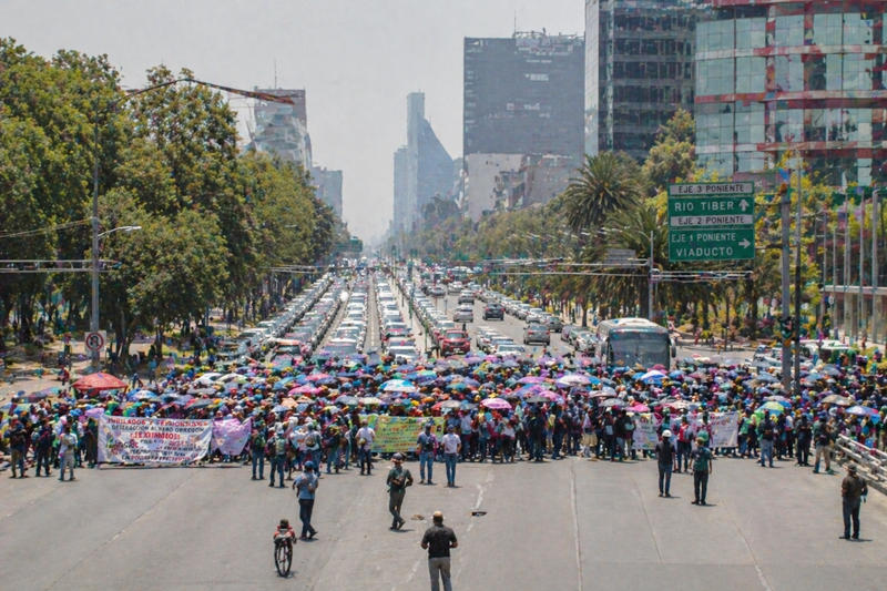 CDMX registra 19 bloqueos y 31°C este jueves 30 de abril